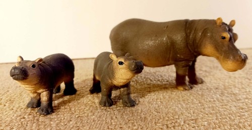 Schleich hippopotamus and - hippopotamus,