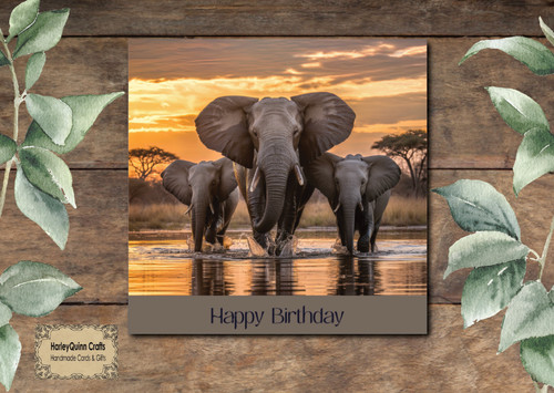 Ani 087 animal birthday card - 087,