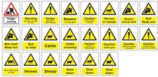 Pack of 2 | Farm Safety Signs